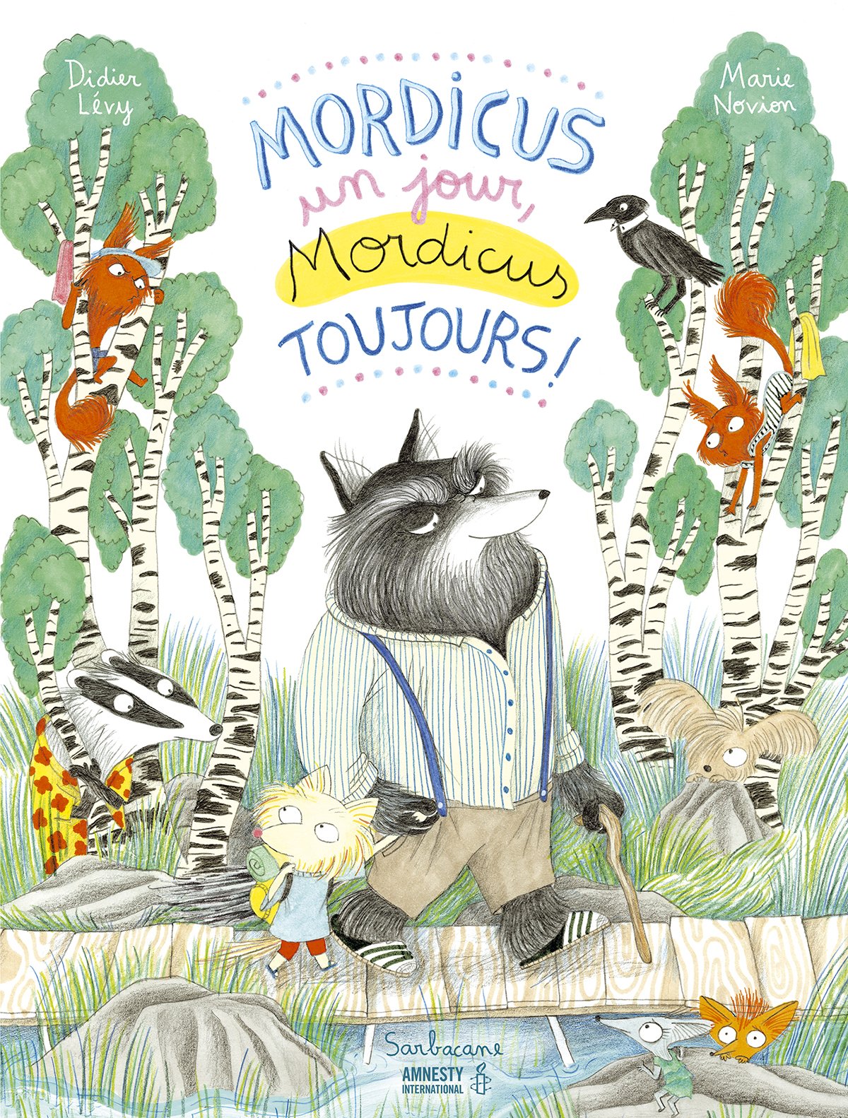 Chronique album jeunesse : Mordicus un jour Mordicus