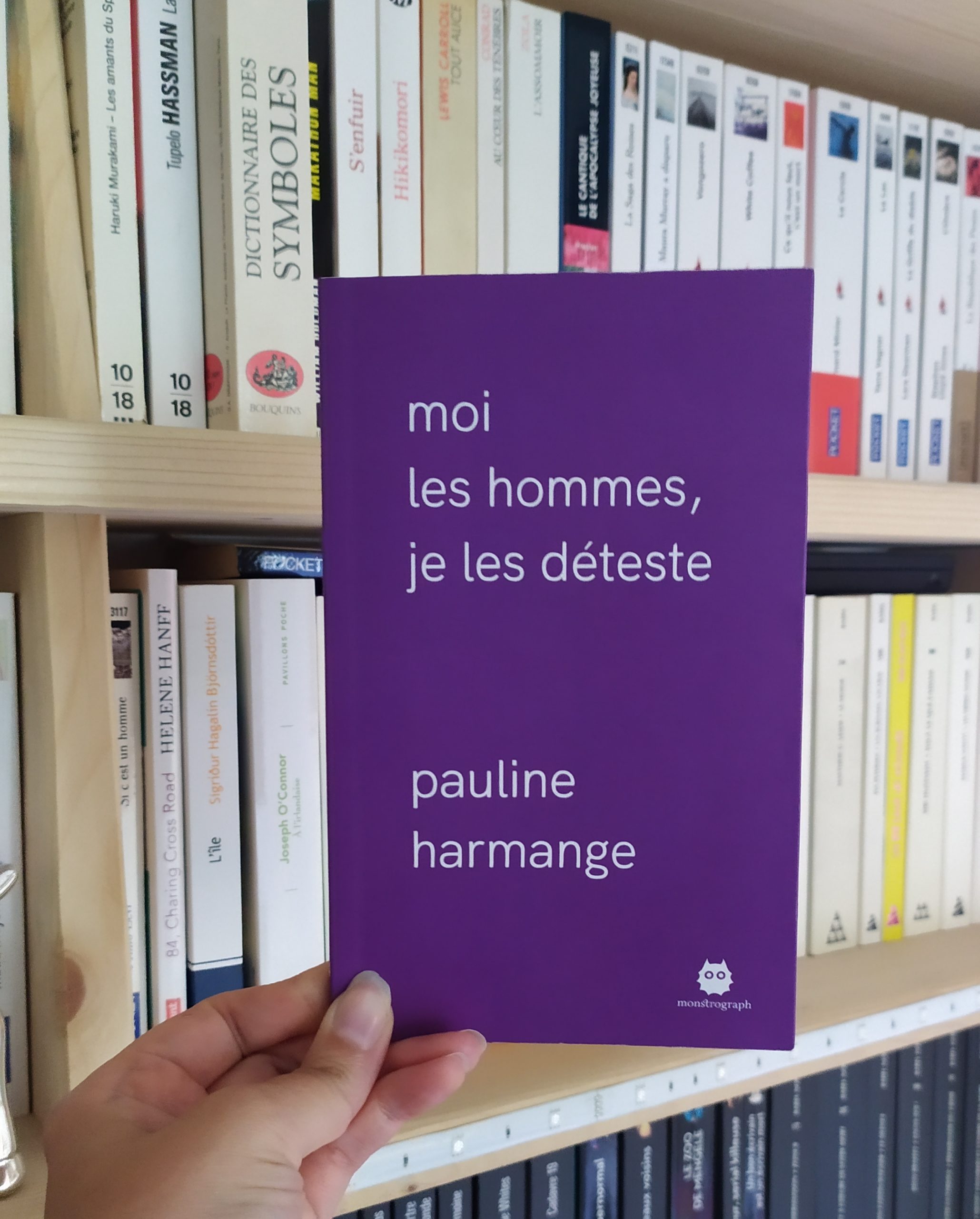 Moi les hommes je discount les déteste pauline harmange